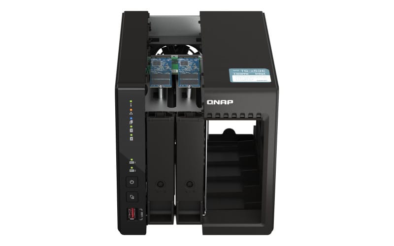 QNAP TS-253E NAS Tower Ethernet/LAN Noir J6412 (TS-253E-8G) — image 3