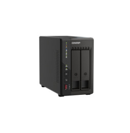 QNAP TS-253E NAS Tower Ethernet/LAN Noir J6412 (TS-253E-8G)