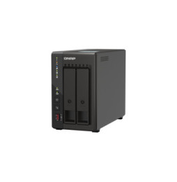 QNAP TS-253E NAS Tower Ethernet/LAN Noir J6412 (TS-253E-8G)