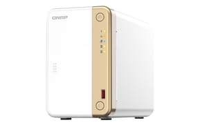 QNAP TS-262 NAS Tower Ethernet/LAN Or, Blanc N4505 (TS-262-4G)