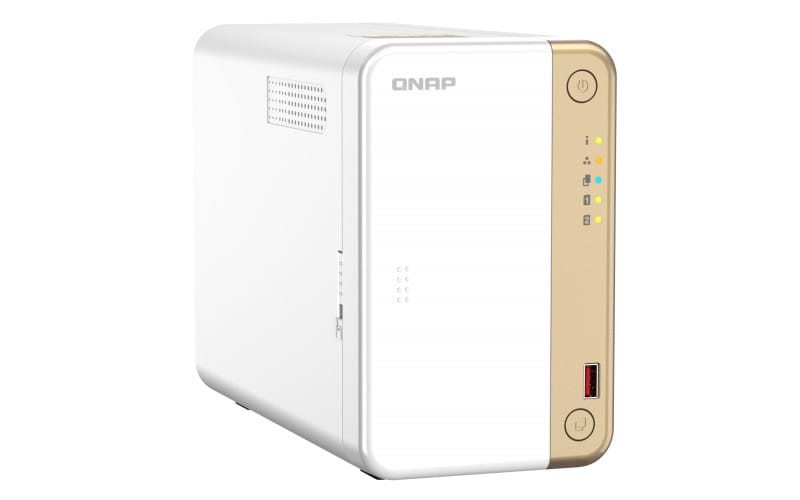 QNAP TS-262 NAS Tower Ethernet/LAN Or, Blanc N4505 (TS-262-4G) — image 4