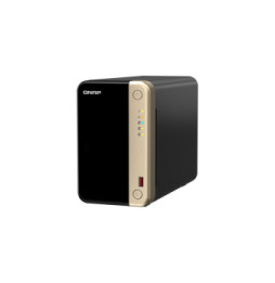 QNAP TS-264 NAS Tower Ethernet/LAN Noir, Or N5095 (TS-264-8G)