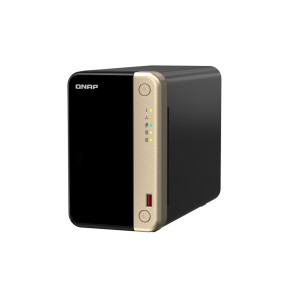 QNAP TS-264 NAS Tower Ethernet/LAN Noir, Or N5095 (TS-264-8G)