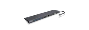 ICY BOX IB-DK2102-C Avec fil USB 3.2 Gen 1 (3.1 Gen 1) Type-C Anthracite, Noir (60389)
