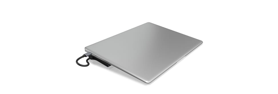 ICY BOX IB-DK2102-C Avec fil USB 3.2 Gen 1 (3.1 Gen 1) Type-C Anthracite, Noir (60389) — image 4