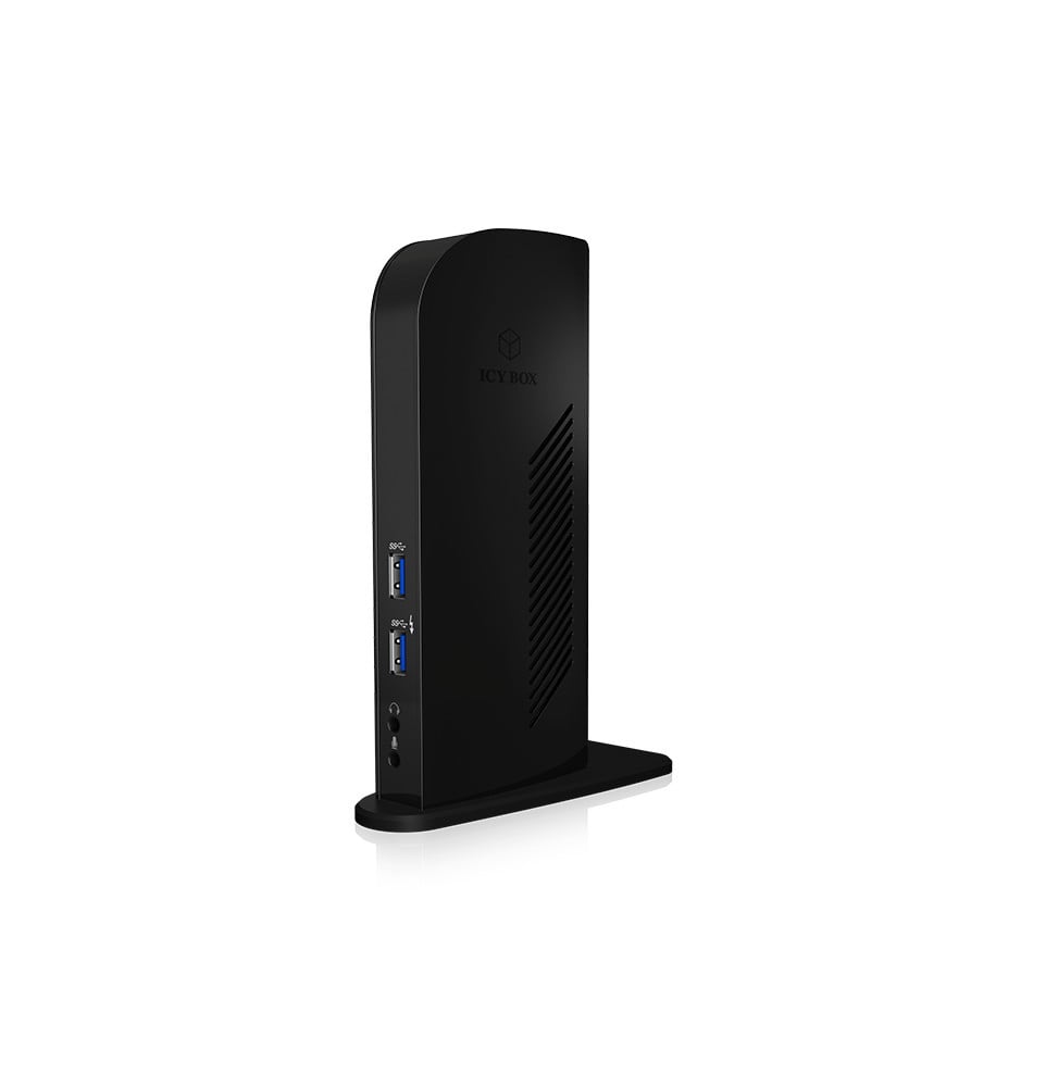 ICY BOX IB-DK2242AC Avec fil USB 3.2 Gen 1 (3.1 Gen 1) Type-A Noir (60333)