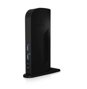 ICY BOX IB-DK2242AC Avec fil USB 3.2 Gen 1 (3.1 Gen 1) Type-A Noir (60333)