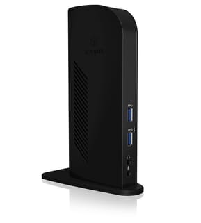 ICY BOX IB-DK2242AC Avec fil USB 3.2 Gen 1 (3.1 Gen 1) Type-A Noir (60333) — image 2