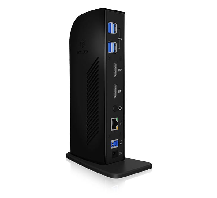 ICY BOX IB-DK2242AC Avec fil USB 3.2 Gen 1 (3.1 Gen 1) Type-A Noir (60333) — image 3