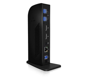 ICY BOX IB-DK2242AC Avec fil USB 3.2 Gen 1 (3.1 Gen 1) Type-A Noir (60333) — image 3
