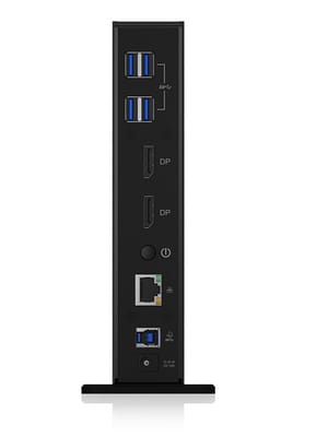 ICY BOX IB-DK2242AC Avec fil USB 3.2 Gen 1 (3.1 Gen 1) Type-A Noir (60333) — image 5