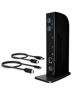 ICY BOX IB-DK2242AC Avec fil USB 3.2 Gen 1 (3.1 Gen 1) Type-A Noir (60333) — image 6