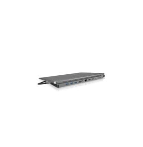 ICY BOX IB-DK2106-C Avec fil USB 3.2 Gen 1 (3.1 Gen 1) Type-C Anthracite, Noir (60629)