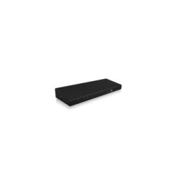 ICY BOX IB-DK2244AC Avec fil USB 3.2 Gen 1 (3.1 Gen 1) Type-C Noir (60573)