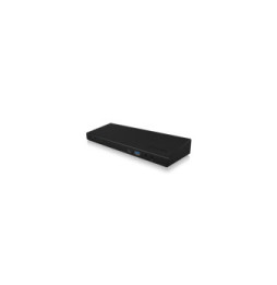 ICY BOX IB-DK2244AC Avec fil USB 3.2 Gen 1 (3.1 Gen 1) Type-C Noir (60573)