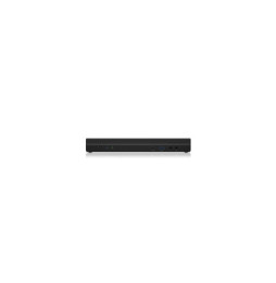 ICY BOX IB-DK2244AC Avec fil USB 3.2 Gen 1 (3.1 Gen 1) Type-C Noir (60573)