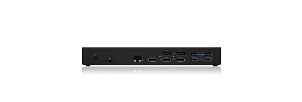 ICY BOX IB-DK2244AC Avec fil USB 3.2 Gen 1 (3.1 Gen 1) Type-C Noir (60573) — image 5