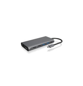 ICY BOX IB-DK4050-CPD Avec fil USB 3.2 Gen 1 (3.1 Gen 1) Type-C Anthracite (60718)