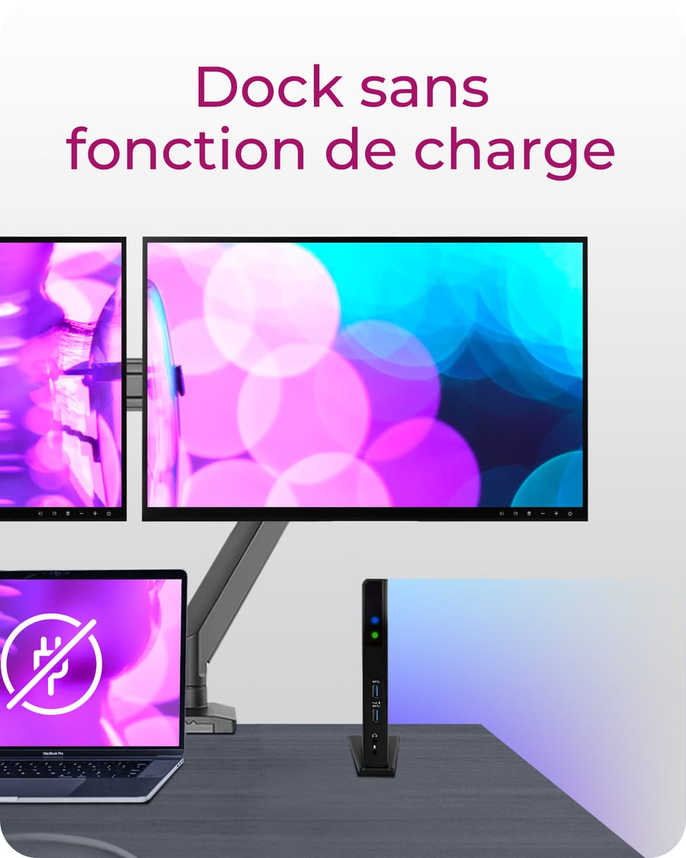 ICY BOX IB-DK2251AC Avec fil USB 3.2 Gen 2 (3.1 Gen 2) Type-A Noir (60638) — image 5