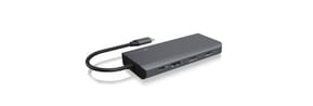 ICY BOX IB-DK4070-CPD Avec fil USB 3.2 Gen 1 (3.1 Gen 1) Type-C Anthracite, Noir (60806) — image 2