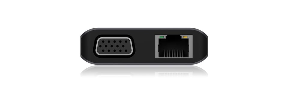 ICY BOX IB-DK4070-CPD Avec fil USB 3.2 Gen 1 (3.1 Gen 1) Type-C Anthracite, Noir (60806) — image 3