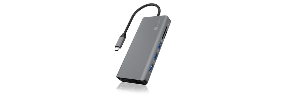 ICY BOX IB-DK4070-CPD Avec fil USB 3.2 Gen 1 (3.1 Gen 1) Type-C Anthracite, Noir (60806) — image 5