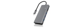 ICY BOX IB-DK4070-CPD Avec fil USB 3.2 Gen 1 (3.1 Gen 1) Type-C Anthracite, Noir (60806) — image 5