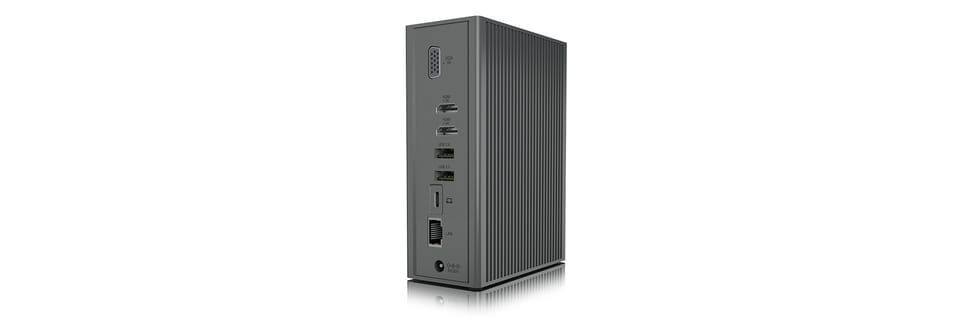 ICY BOX IB-DK2262AC Avec fil USB 3.2 Gen 1 (3.1 Gen 1) Type-C Anthracite (60855) — image 2