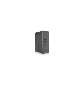 ICY BOX IB-DK2262AC Avec fil USB 3.2 Gen 1 (3.1 Gen 1) Type-C Anthracite (60855)