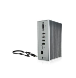 ICY BOX IB-DK2262AC Avec fil USB 3.2 Gen 1 (3.1 Gen 1) Type-C Anthracite (60855)