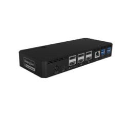ICY BOX IB-DK2254AC Avec fil USB 3.2 Gen 2 (3.1 Gen 2) Type-C Noir (60802)