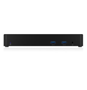 ICY BOX IB-DK2254AC Avec fil USB 3.2 Gen 2 (3.1 Gen 2) Type-C Noir (60802)