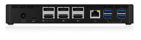 ICY BOX IB-DK2254AC Avec fil USB 3.2 Gen 2 (3.1 Gen 2) Type-C Noir (60802) — image 8