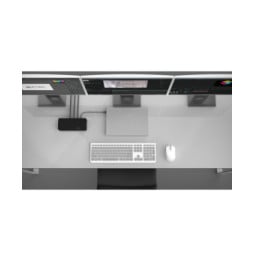 ICY BOX IB-DK2254AC Avec fil USB 3.2 Gen 2 (3.1 Gen 2) Type-C Noir (60802)