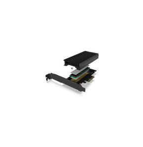 ICY BOX IB-PCI214M2-HSL carte et adaptateur d'interfaces Interne M.2 (60403)