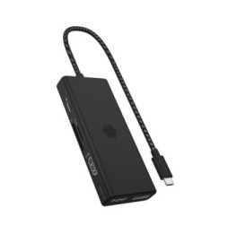 ICY BOX IB-DK4011-CPD Avec fil USB 3.2 Gen 1 (3.1 Gen 1) Type-C Noir (60999)