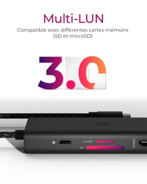 ICY BOX IB-DK4011-CPD Avec fil USB 3.2 Gen 1 (3.1 Gen 1) Type-C Noir (60999) — image 7