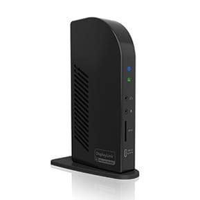 ICY BOX DisplayLink Hybrid DockingStation 12 in 1 Avec fil USB 3.2 Gen 1 (3.1 Gen 1) Type-C Noir (60976)