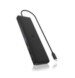 ICY BOX IB-DK2116-C Station d'accueil USB 3.2 Gen 2 (3.1 Gen 2) Type-C Noir (61005)