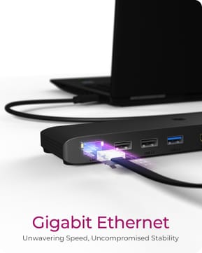 ICY BOX IB-DK2116-C Station d'accueil USB 3.2 Gen 2 (3.1 Gen 2) Type-C Noir (61005) — image 5