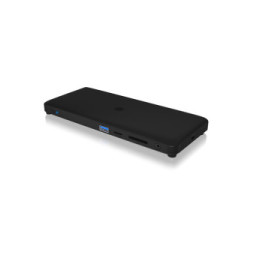 ICY BOX IB-DK2416-C Avec fil Noir (61006)