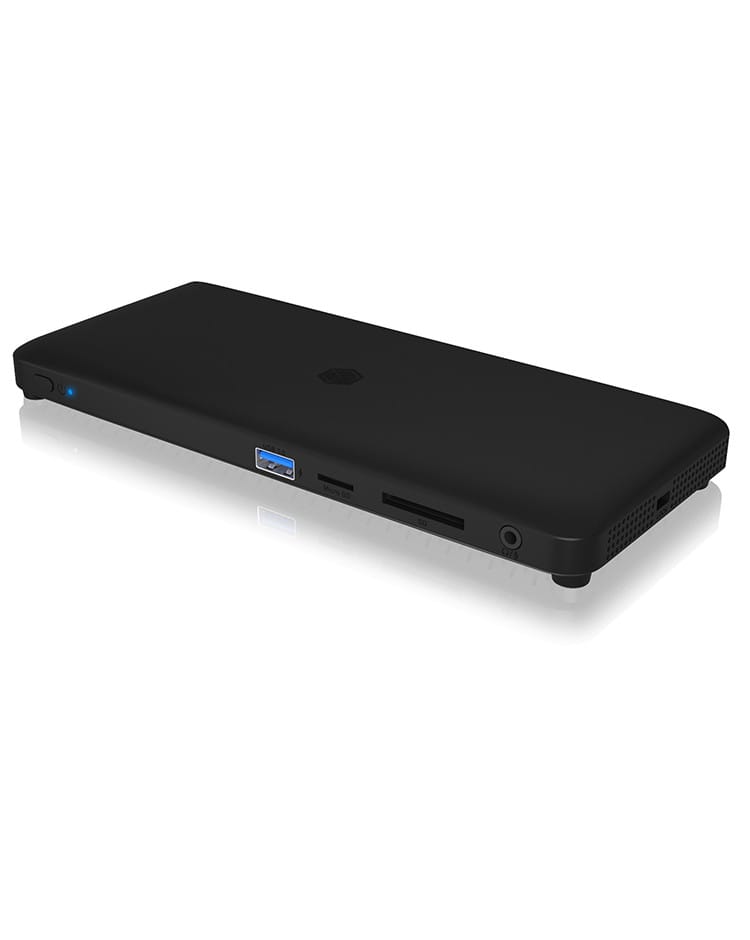 ICY BOX IB-DK2416-C Avec fil Noir (61006) — image 2