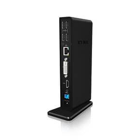 ICY BOX IB-DK2241AC Avec fil USB 3.2 Gen 1 (3.1 Gen 1) Type-A Noir (20850) — image 4