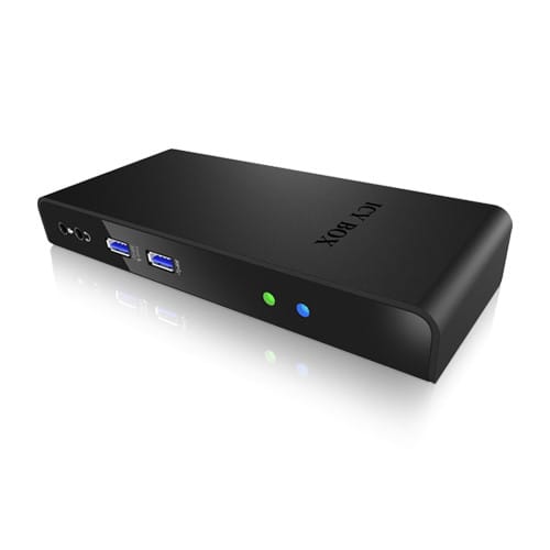ICY BOX IB-DK2241AC Avec fil USB 3.2 Gen 1 (3.1 Gen 1) Type-A Noir (20850) — image 5