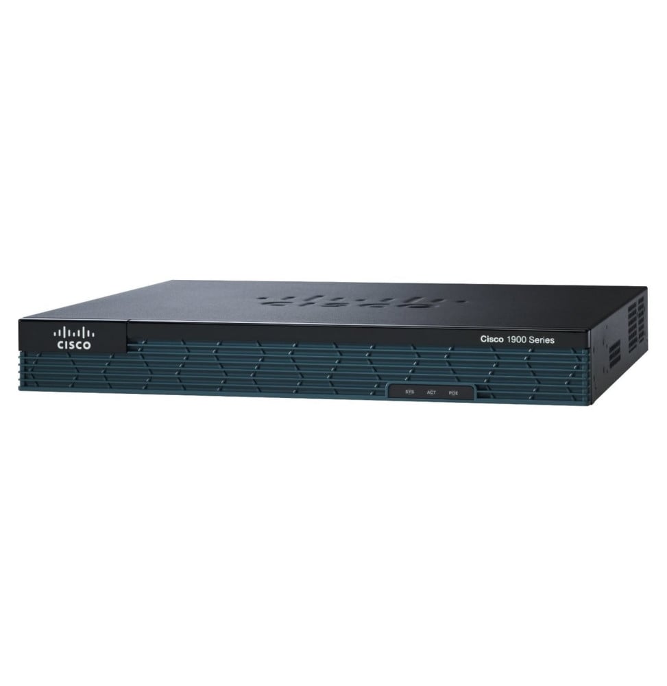 Routeur Cisco 1921 à services intégrés série 1900 (CISCO1921/K9)