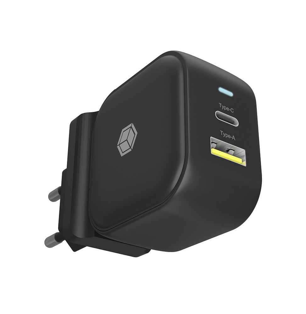 ICY BOX IB-PS106-PD Universel Noir Secteur Charge rapide Intérieure (60996)