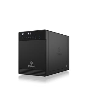 ICY BOX IB-3740-C31 Boîtier disque dur/SSD Noir 2.5/3.5" (60360)