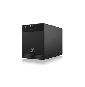 ICY BOX IB-3740-C31 Boîtier disque dur/SSD Noir 2.5/3.5" (60360)