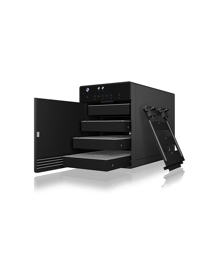 ICY BOX IB-3740-C31 Boîtier disque dur/SSD Noir 2.5/3.5" (60360) — image 4