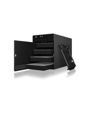 ICY BOX IB-3740-C31 Boîtier disque dur/SSD Noir 2.5/3.5" (60360) — image 4